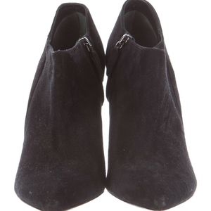 Kurt Geiger Black Suede Wedge Booties Size 40/10